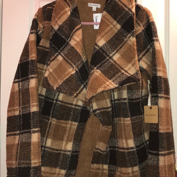 NWT plaid jacket - Picture 4 of 4